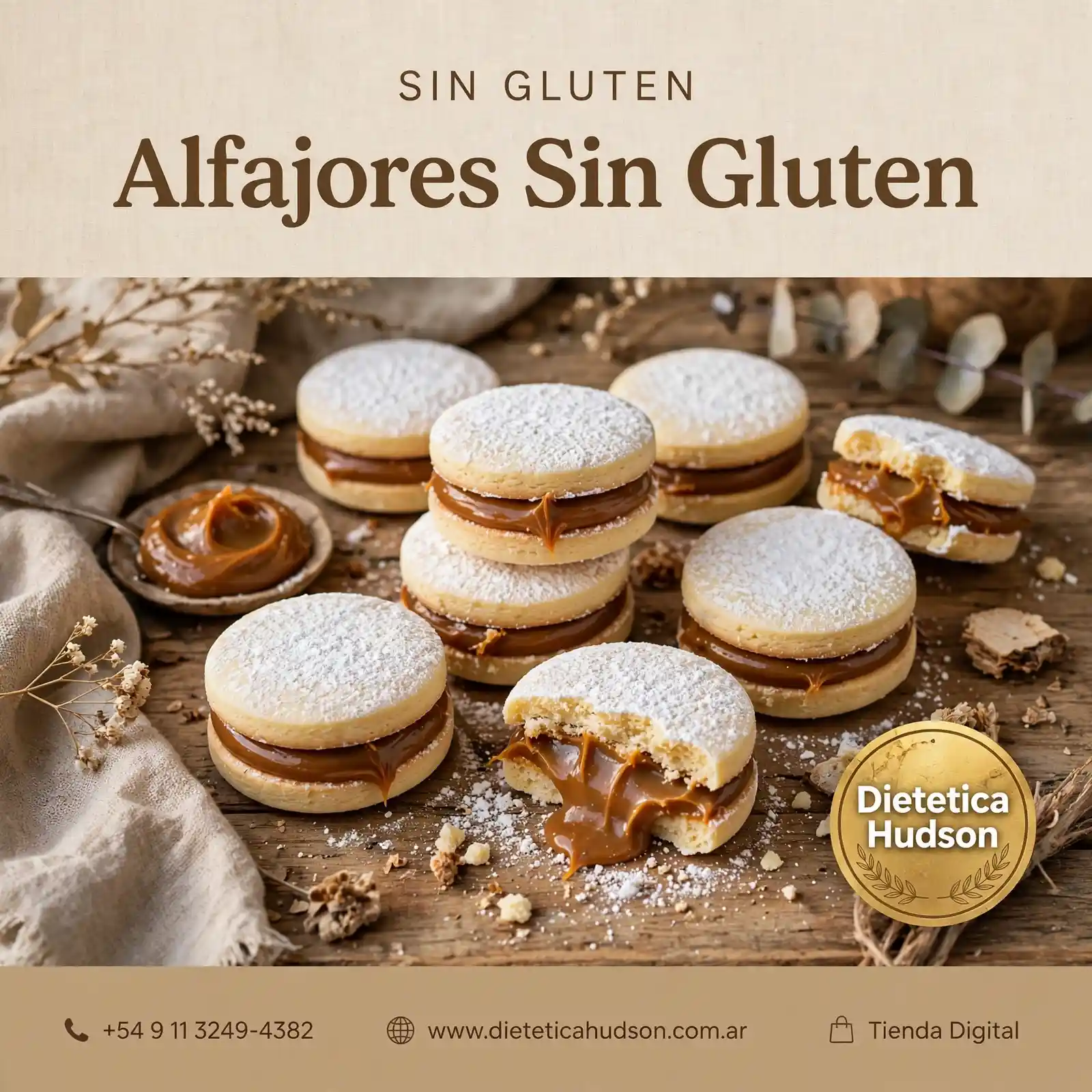 Alfajores Sin Gluten