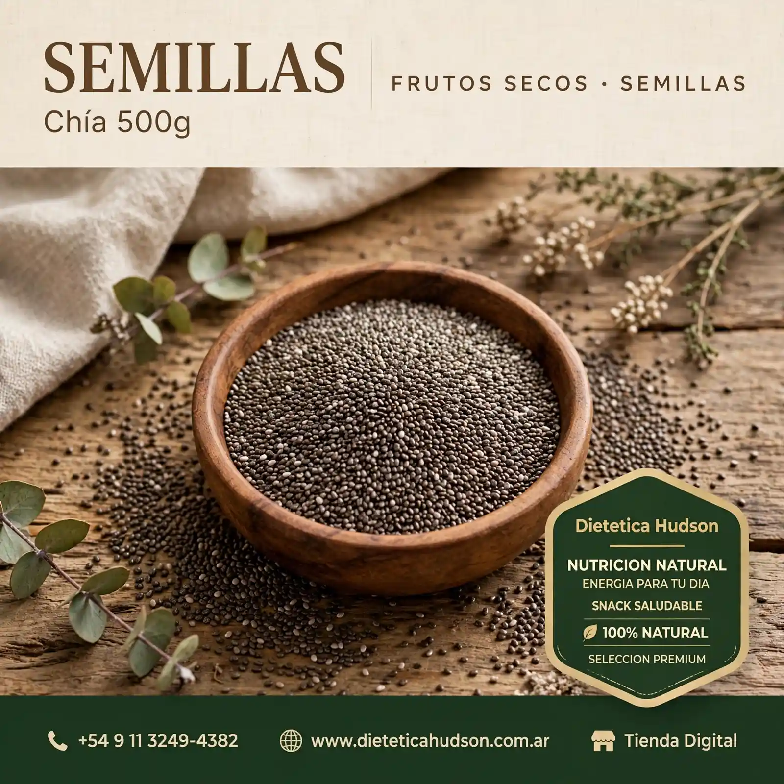 Chía 500g