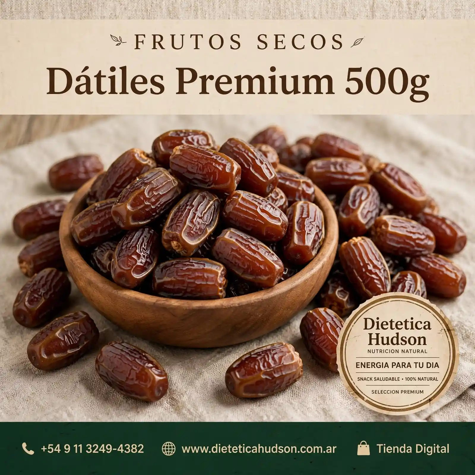 Dátiles Premium 500g