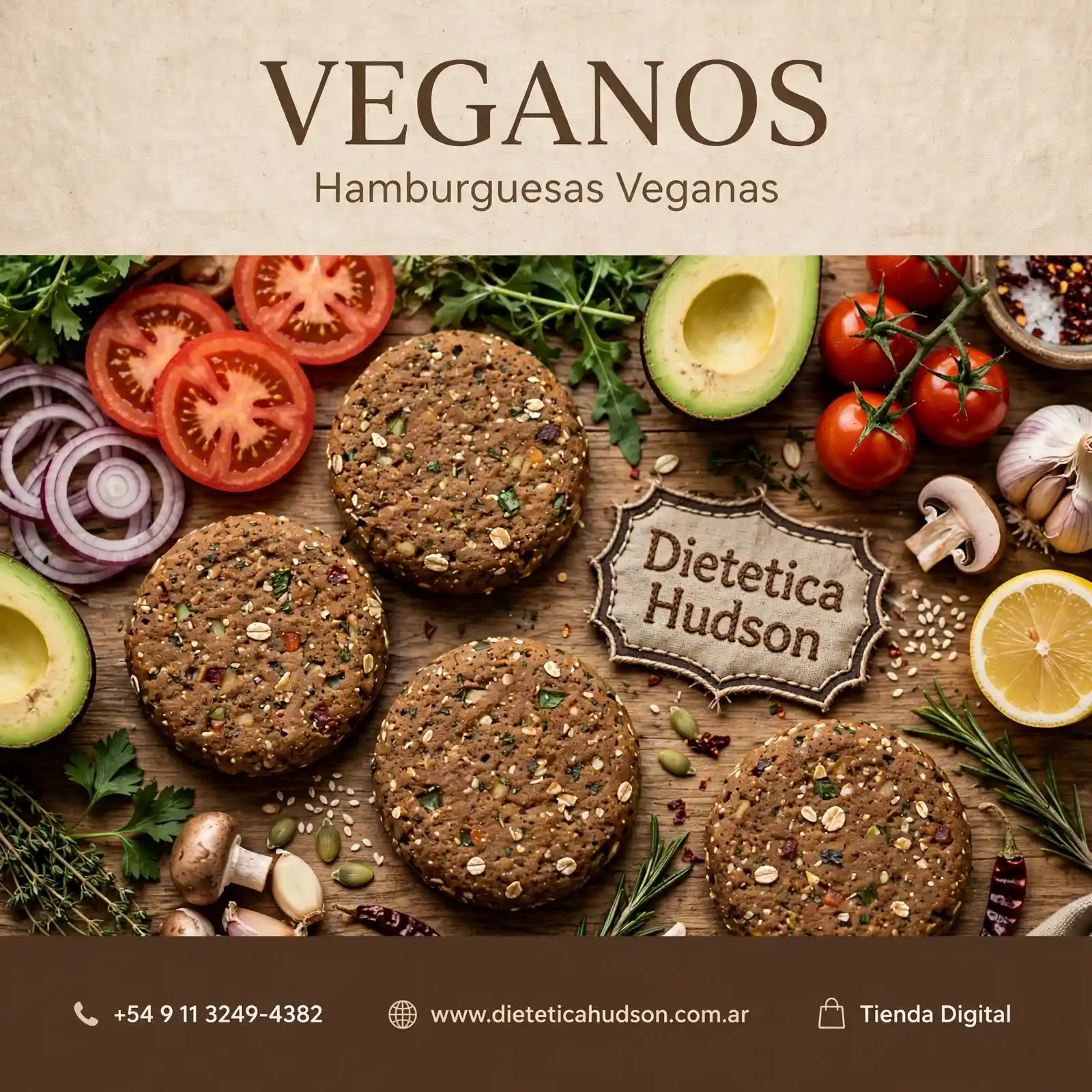 Hamburguesas Veganas