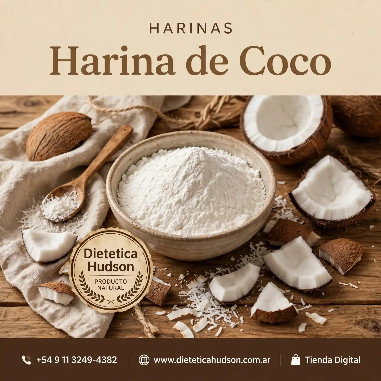 Harina de Coco Harina de Coco