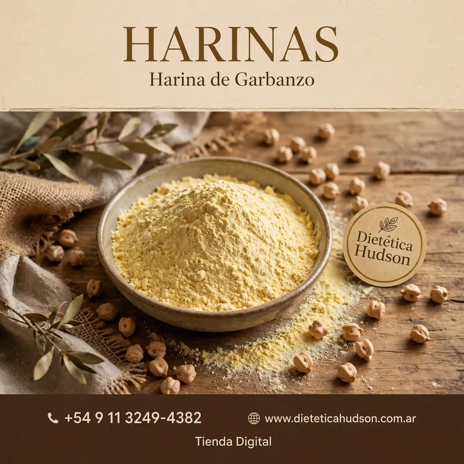 Harina de Garbanzo Harina de Garbanzo