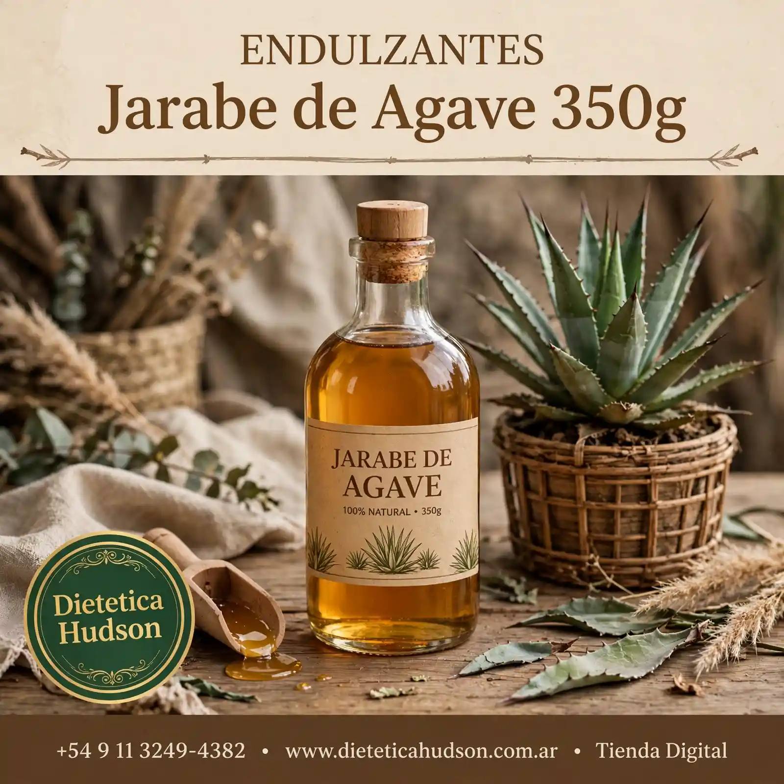 Jarabe de Agave 350g