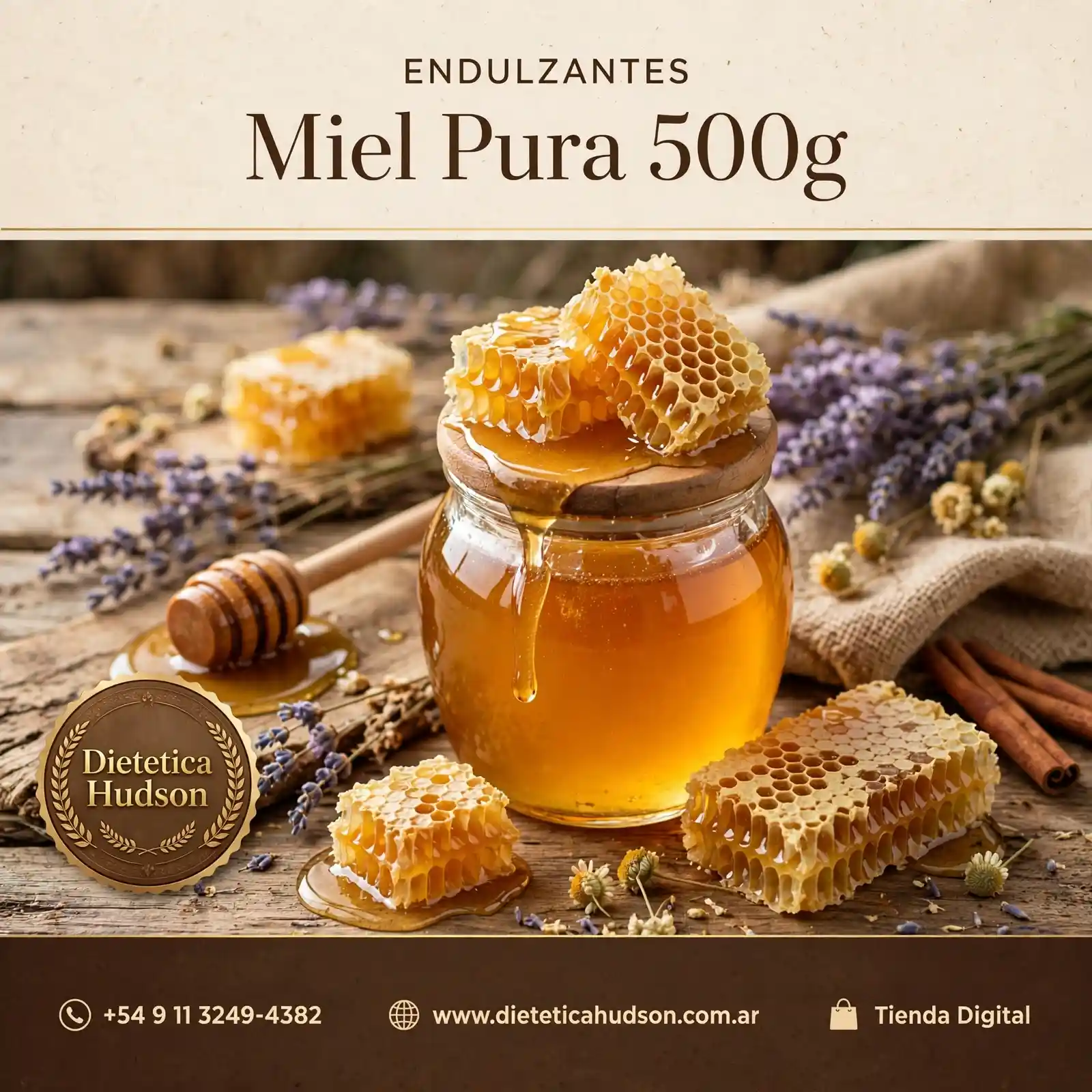 Miel Pura 500g