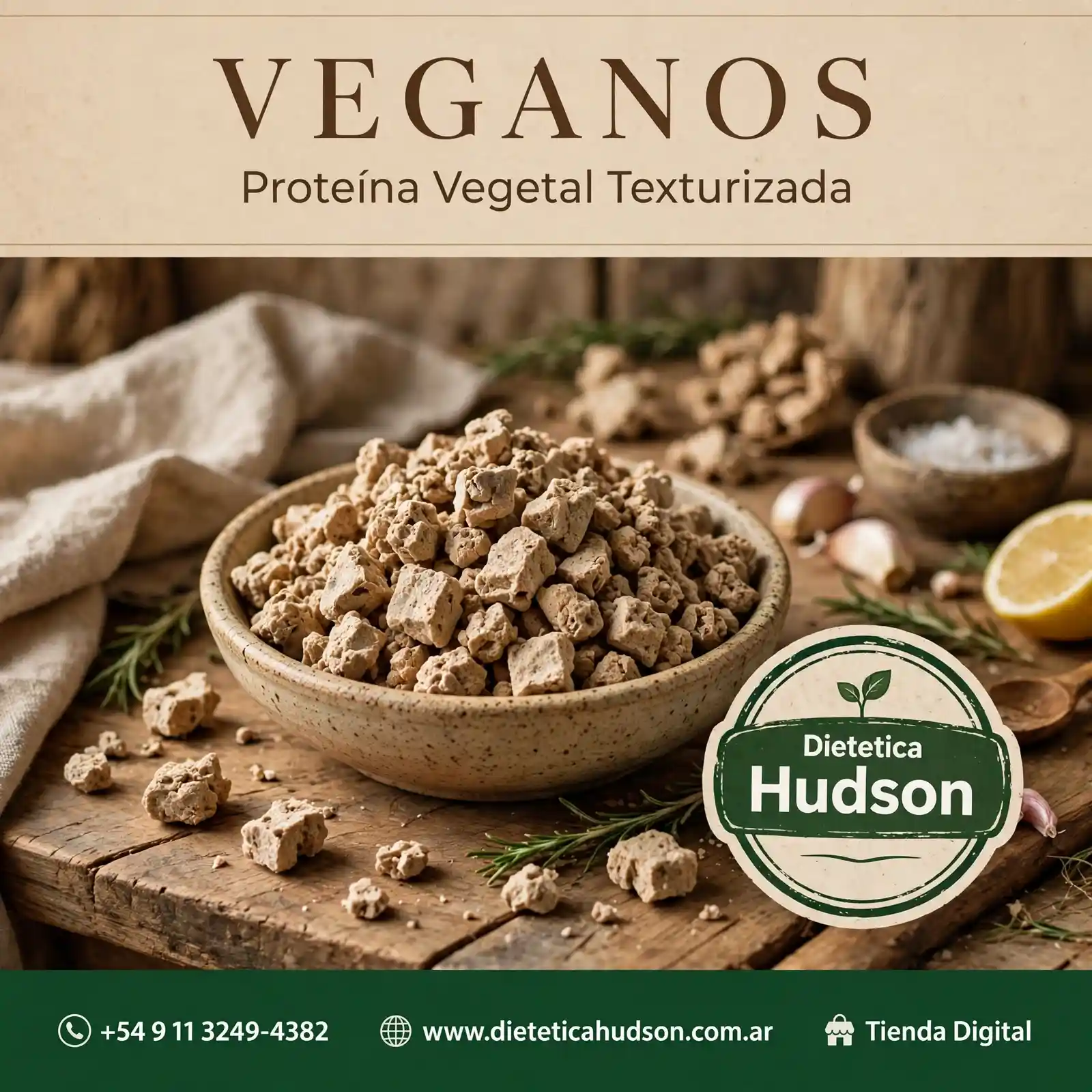 Proteína Vegetal Texturizada